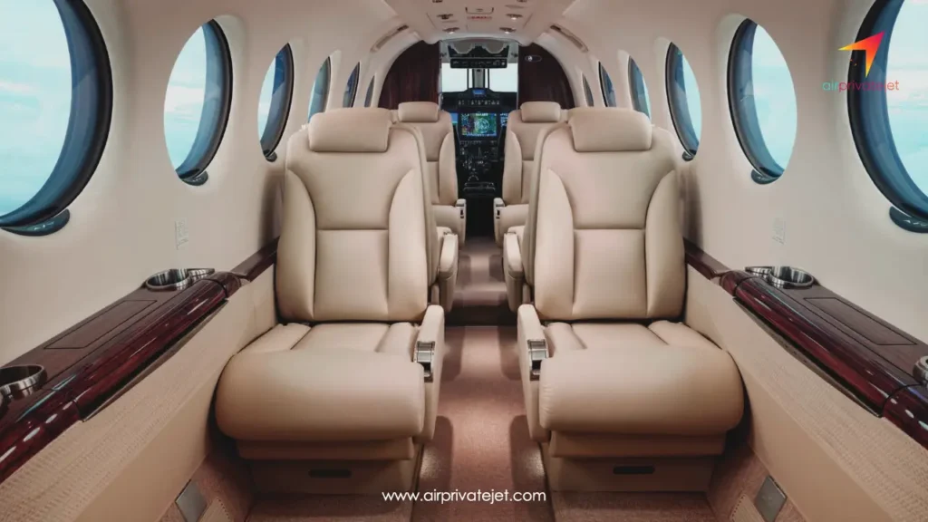 Beechcraft King Air 350i interior